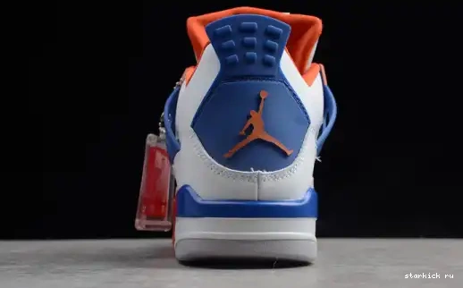 Retro 308497-171 4 Jordan White Orange Air Blue 308497-171 OG 0511